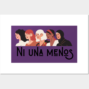 Ni una menos mujeres Posters and Art